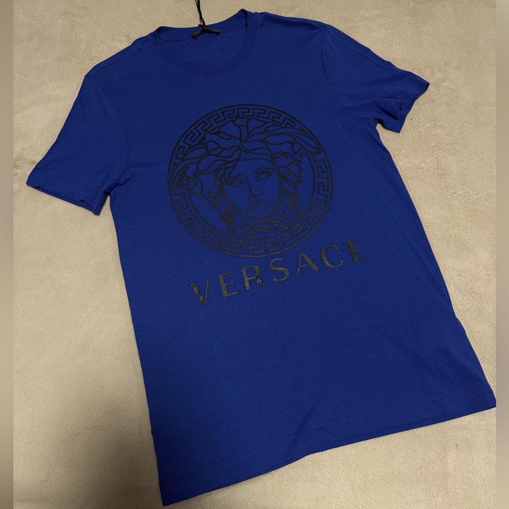 Blue Versace Shirt M